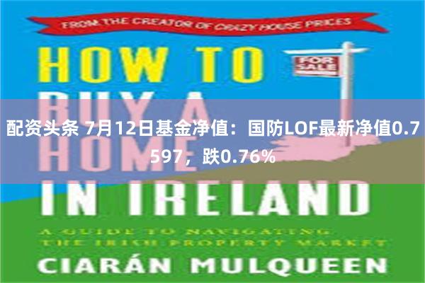 配资头条 7月12日基金净值：国防LOF最新净值0.7597，跌0.76%