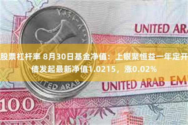 股票杠杆率 8月30日基金净值：上银聚恒益一年定开债发起最新净值1.0215，涨0.02%